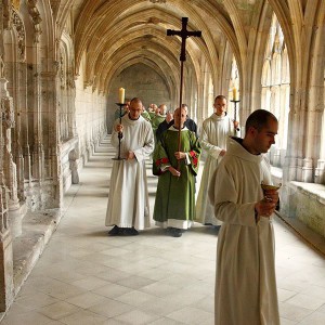 Semaine Sainte à l'abbaye Saint-Wandrille