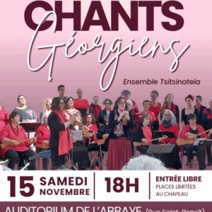 ‘‘Concert – Chants géorgiens‘‘