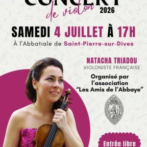Concert : de violon – Natacha Triadou