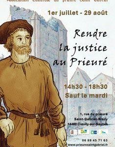 Exposition : rendre la justice au Prieuré